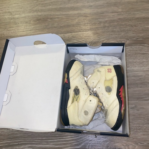 Jordan5 Toddler Off-white - Picture 4 of 6
